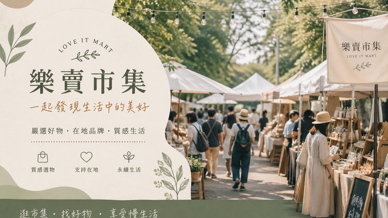 樂賣市集 — 一起發現生活中的美好